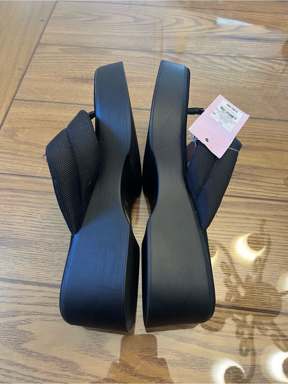 Wild Fable Women's Sandals Size 11" Angela Platform Memory Foam Flip-Flop NWT - Picture 6 of 8